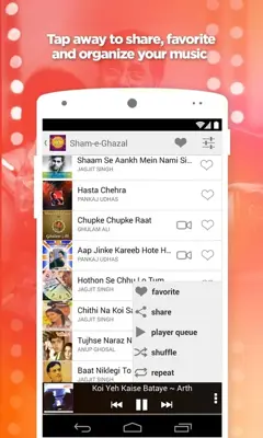 Top Ghazals android App screenshot 2